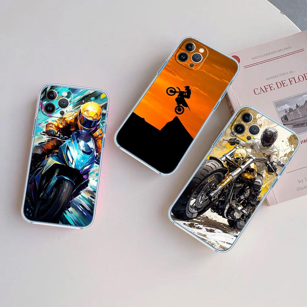 CJ81 Motorcycle Racing Phone Case for Motorola Moto G10 G20 G30 G31 G32 G34 G35 G41 G42 G50 G51 G52 G55 G60 G60S G62 G71 G72 G75