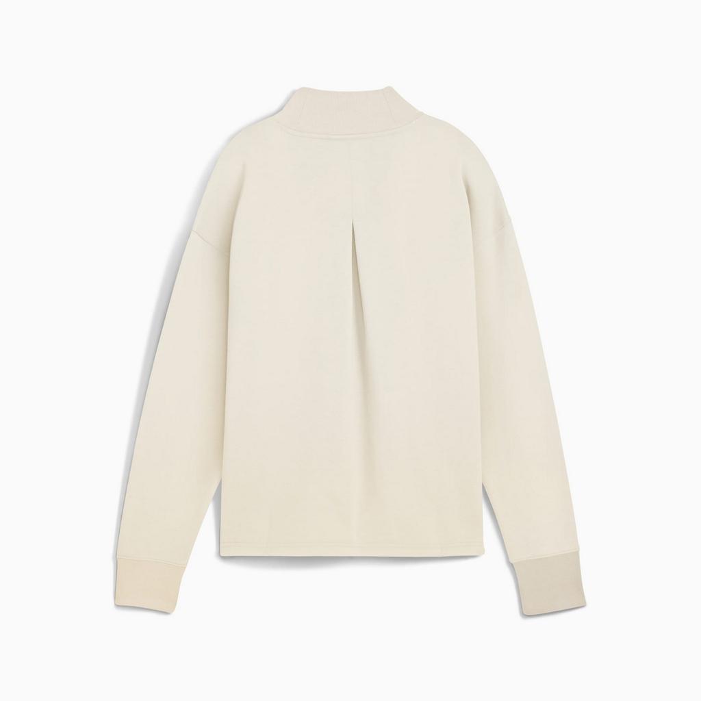 Puma HER RELAXED CREW FL women's sweatshirt beige 68815287 r S