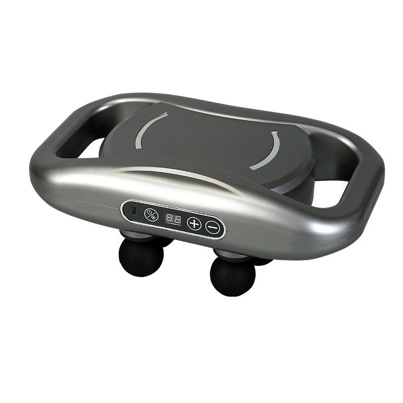 Новый фасциальный пистолет Четыре головки Шесть головок Массажер для расслабления мышц Специальный класс Мышечный пистолет Бодибилдинг Многофункциональный пистолет для шеи