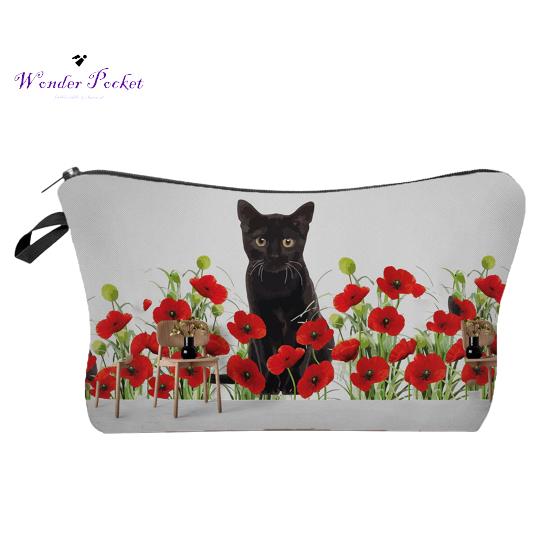 Косметичка с 3D-принтом Портативная квадратная многофункциональная дорожная сумка большой емкости