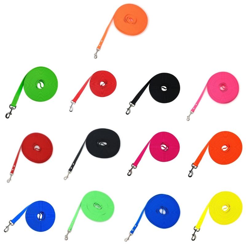 PVC Dog Walking Leash Heavy Duty Rope Dog Leash Wearable Belt Long Leash