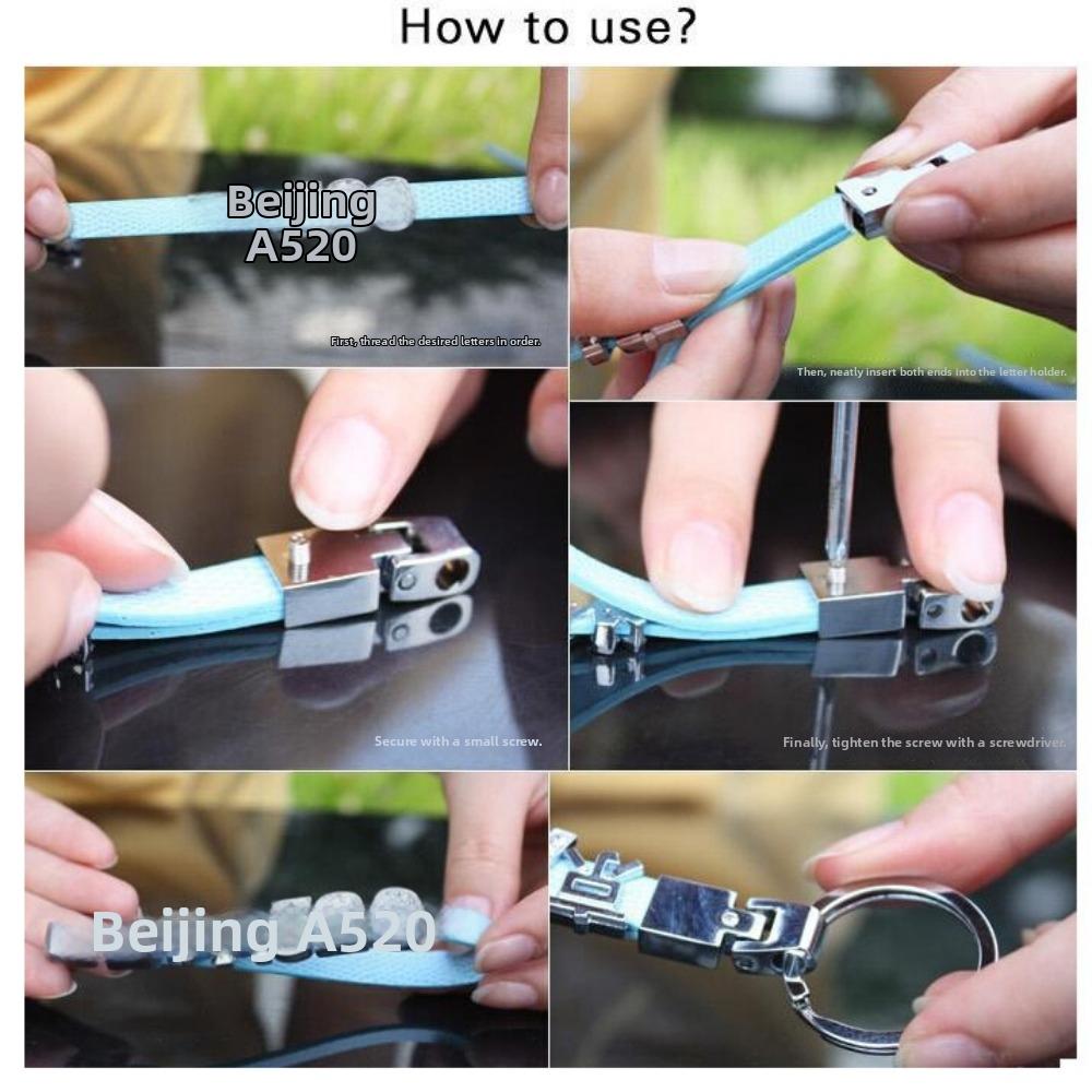 10pcs Number Bag Belt Decoration Silver Color Belt Buckle Decoration 20cm Cotton Dolls