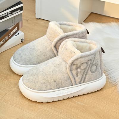 Осень-зима 2023, неотеплые женские зимние ботинки с бантом, повседневная женская обувь на низком каблуке