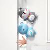 Силиконовый стопор для двери Мультяшное животное Автоматическое закрытие Предотвращение безопасности Стопор для двери Ручной амортизатор Ветрозащитная функция