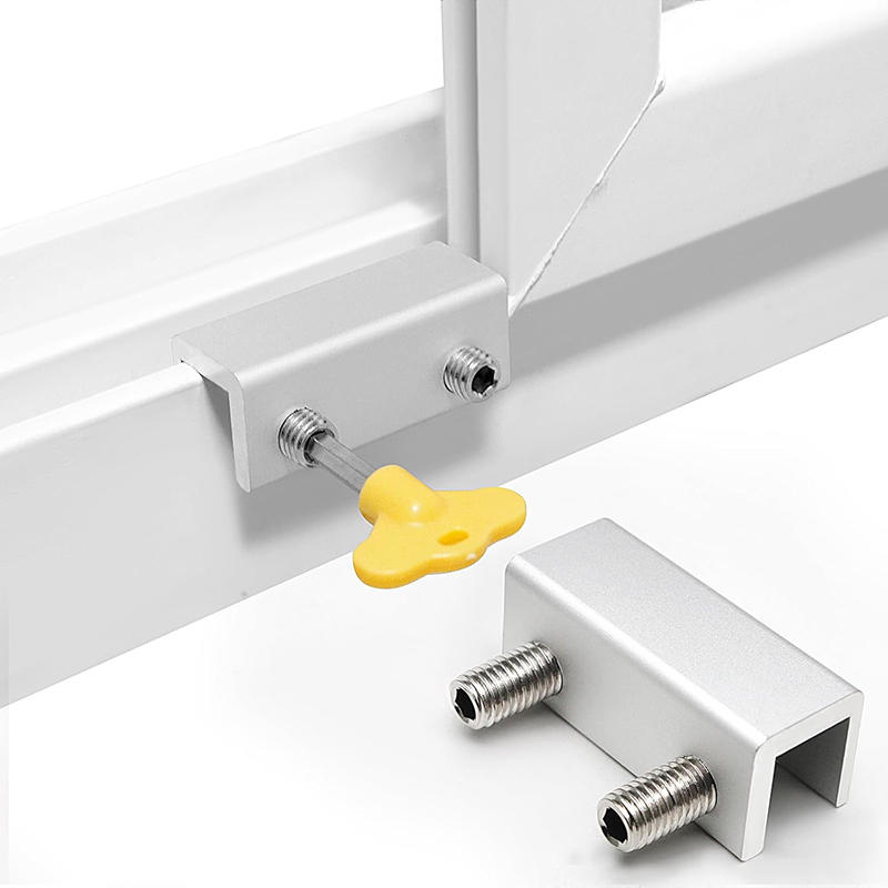 Пряжка блокировки безопасности окна Двойное отверстие Внутренний диаметр 16 мм Неперфорированный противовзломный замок Замки защиты безопасности