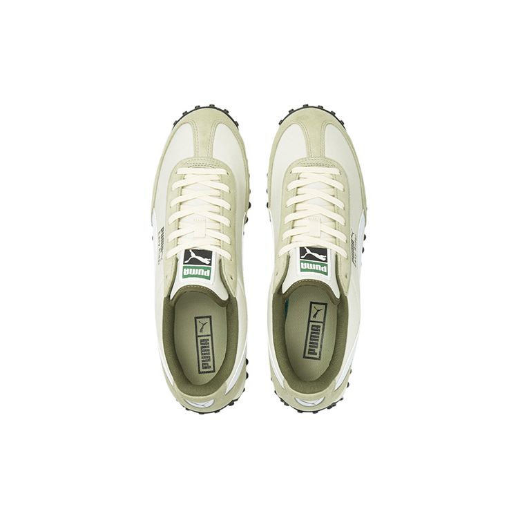 Puma Easy Rider Fabric Leather 2 Retro Sports Casual Low-Top Lifestyle Shoes Unisex Sneakers Green White 381026-08