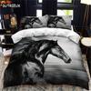 Комплект постельного белья White Horse Queen Bedding Duvet Cover Set Bedding Bed Cover Cotton Queen Bed Cover Set Bed Set Bedding