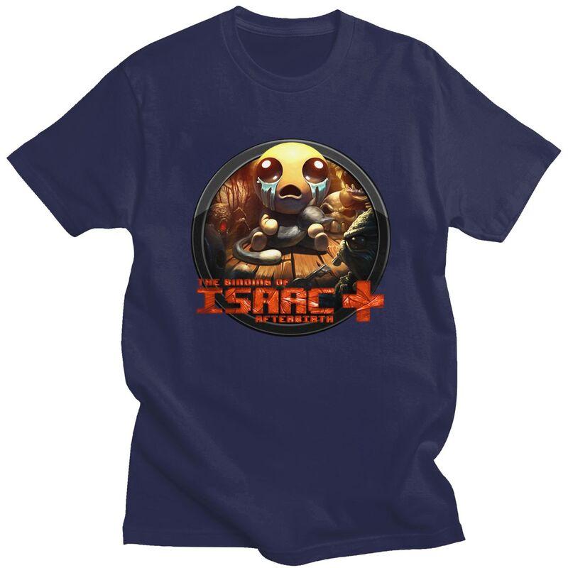 Модные футболки на заказ The Binding Of Isaac для мужчин с коротким рукавом, уличная одежда, топ, оверсайз футболки, подарок