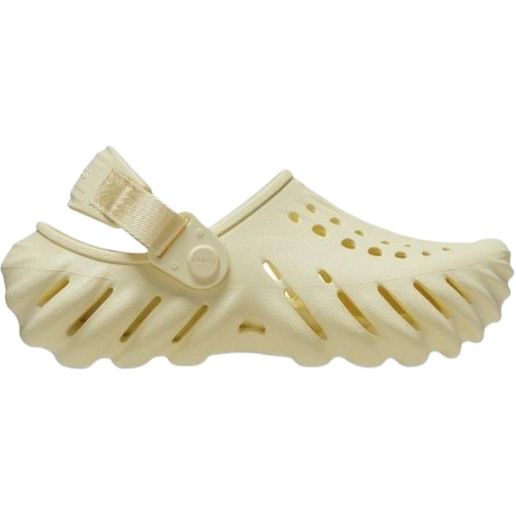 Crocs Сандалии Echo Универсальные Удобные Низкие Детские сандалии Бежевые 208190-760