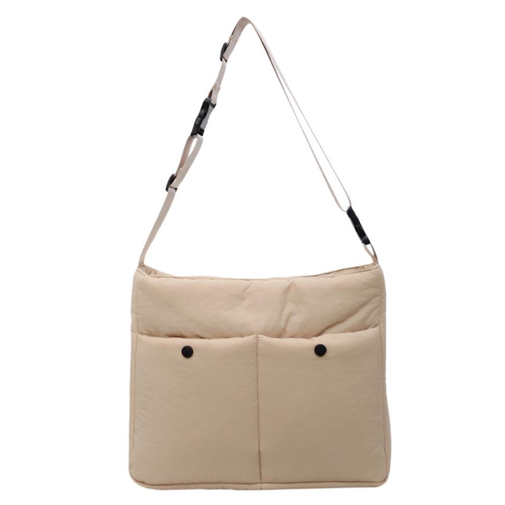 Down Space Cotton Crossbody Bag Tote Bag Laptop Bag Simple Korean Shoulder Bag  Girls