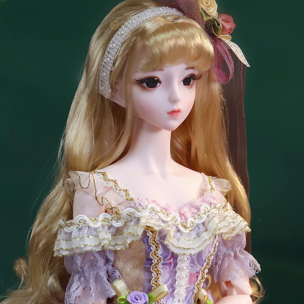 ICY Fortune Days Масштабная кукла BJD Fashion Style Series 34 подвижных механических сустава, игрушки для тела и подарки для взрослых и детей в возрасте от 1/3 до 6+ (Анна)