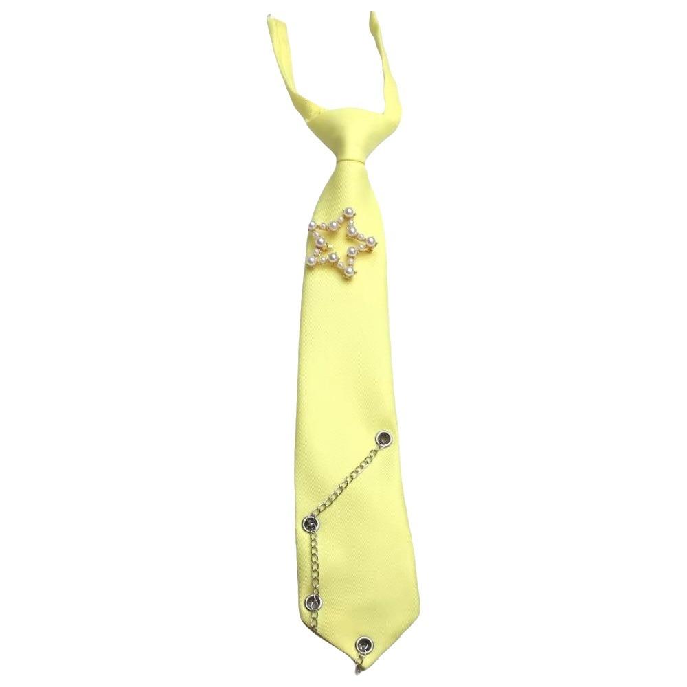 Korean Style Long Necktie Choker Shirt Tie Simple Star Tie Performance