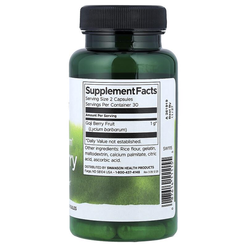 Full Spectrum®, Goji Berry, 500 mg, 60 Capsules