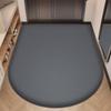 Однотонный фланелевый придверный коврик большого размера, скамейка для обуви, подкладка для ног, входной коврик для вытирания ног, водопоглощающая подушка, ковер для кабинета