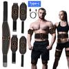 Abs Belt Тренажер для пресса EMS Стимуляция мышц Электрический тренажер Тонизирующие пояса для тренировки ног и рук Фитнес Оборудование для домашнего спортзала