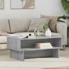 Coffee Table Sonoma Grey 80 x 46 x 35 cm Engineered Wood