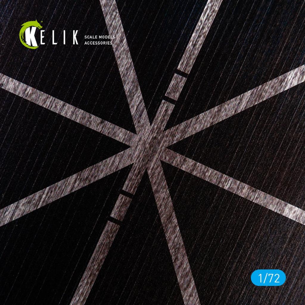 Reskit USS Antietam Flight Deck 1953 Type 2 x Display Base RSKKS72072 1/72 CV-36 (180 214mm)