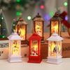 Santa Claus Christmas Candle Holder Night Light - Hurricane Decoration Gift