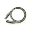 ONKODO 2534 XLR Микрофонный кабель, NEUTRIK с позолоченными разъемами, 2 м, Черный