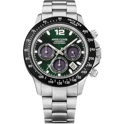 Angel Clover LUCE SOLAR Men's Metal Belt NLUS44SBK-GR Wrist Watch