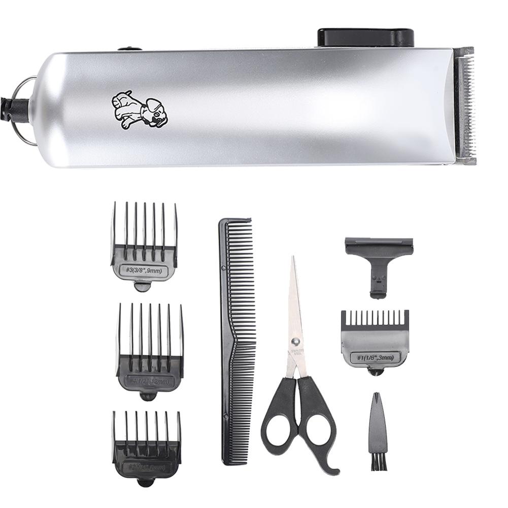 Профессиональная электрическая машинка для стрижки домашних животных, триммер для шерсти собак и кошек, инструменты для ухода за волосами, вилка европейского стандарта, 220 В