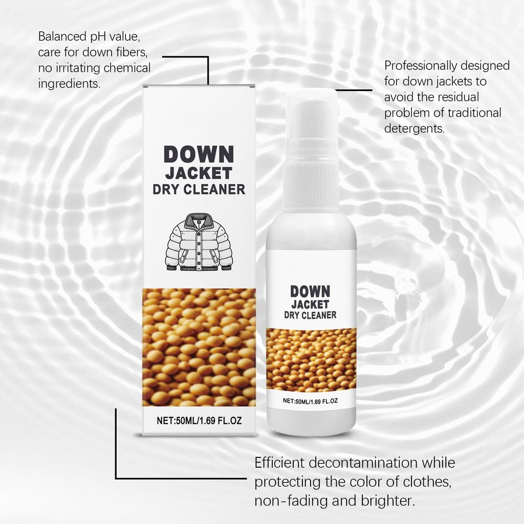 Средство для стирки Gentle Of The Down Jacket восстанавливает пушистость, восстанавливает структуру пуха, устраняет грязь и запах, не повреждая 50 мл