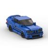 Креативные Строительные Кубики MOC E36 Модель Игрушечного Автомобиля 8 Дорожек Для Мальчиков Гоночный Автомобиль M3 Блоки