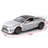 1/32 LEXUS LC500 литой спортивный автомобиль модель игрушечный гоночный автомобиль модель транспортного средства имитация звук и свет автомобиль игрушки коллекционный детский подарок