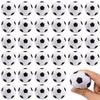 10Pcs 4cm Soccer Bouncy Ball Kids Sports Theme Birthday Party Favors Rubber Squeeze Football Toys Gift Goodie Bag Pinata Filler