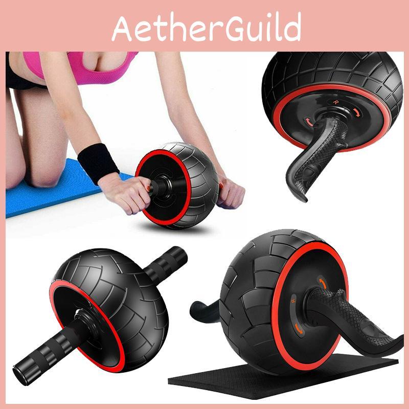 Ролик для пресса Колесо для пресса Фитнес для живота Тренажерный зал Оборудование для тренировок Тренировка мышц кора