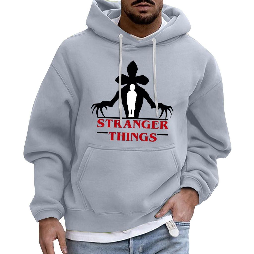 Мужской Спортивный Повседневный С Длинными Рукавами С Карманом Капюшон Толстовка