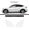 Черная защитная пленка для кузова автомобиля из ТПУ, невидимая для Tesla Model 3/Y 2017-2023, расширенный прозрачный комплект автомобильной одежды для передней и задней двери