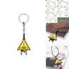 Gravity Falls Bill Alloy Jewelry With Geometric Design And Snake Chain For Cosplay And Gift Ideas