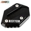 Для YAMAHA XSR900 XSR 900 CNC Kickstand Enlarge Plate Side Stand Extension Pad Motorcycle Accessories 2016 2017