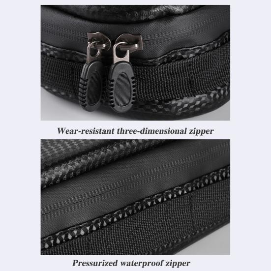 Bicycle Top Tube Triangle Bag EVA Hard Shell Waterproof Lightweight MTB Road Mountain Bicycle Front Frame Storage Pouch Cycling Bike Accessories