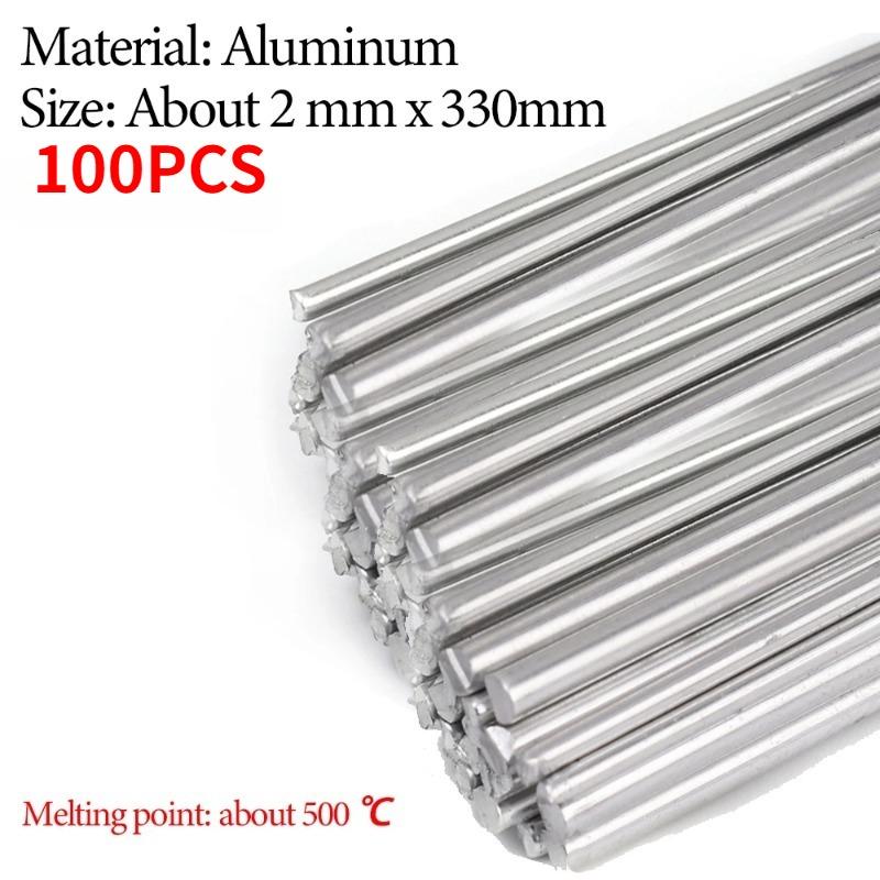 Низкотемпературная легкоплавкая сварочная проволока 1,6/2,0 мм, универсальная проволока с алюминиевой сердцевиной из нержавеющей стали, без припоя, сварочная проволока