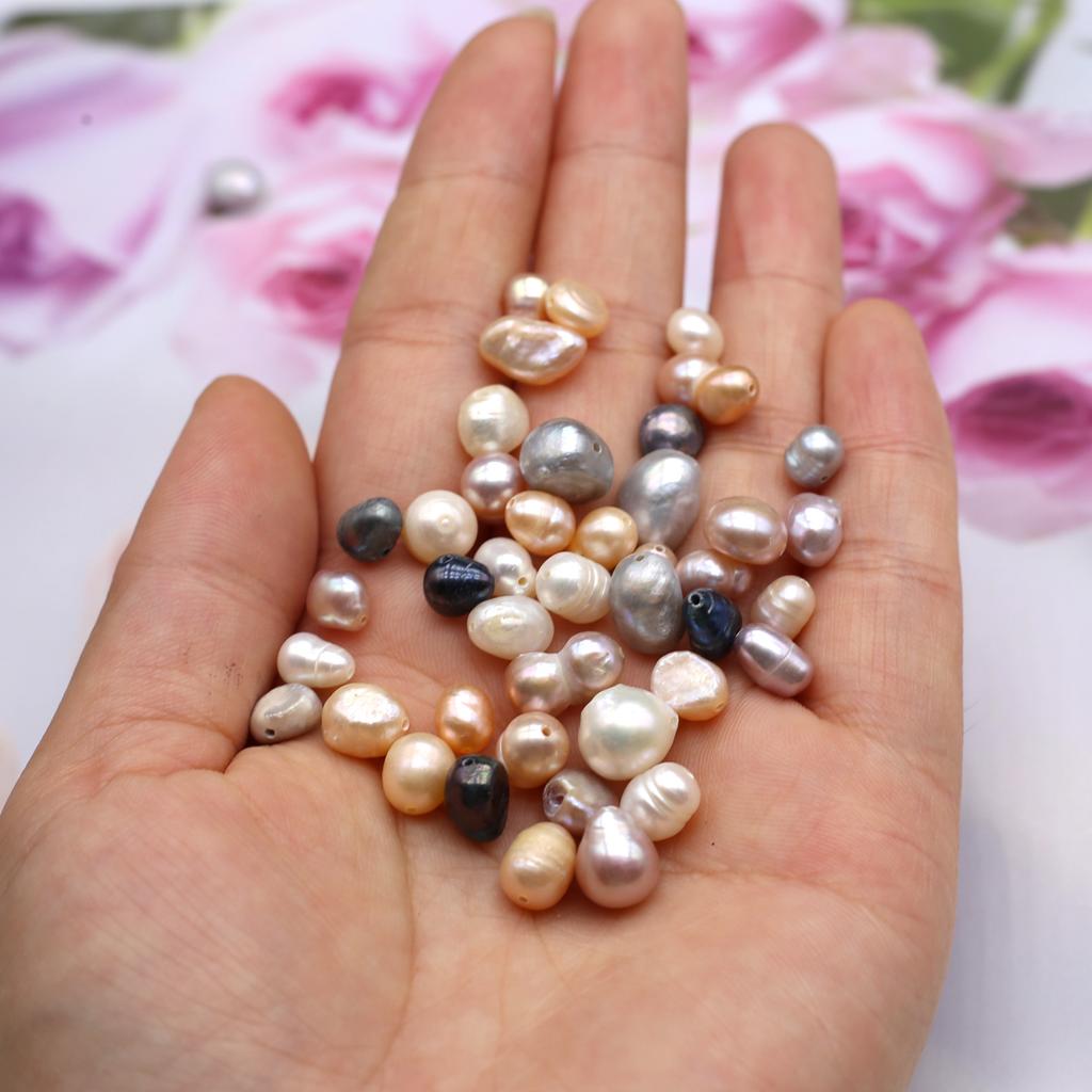 20 шт./упак., роскошные высококачественные искусственные жемчужные бусины, нерегулярные разноцветные россыпи в богемном стиле для создания уникальных ювелирных аксессуаров своими руками