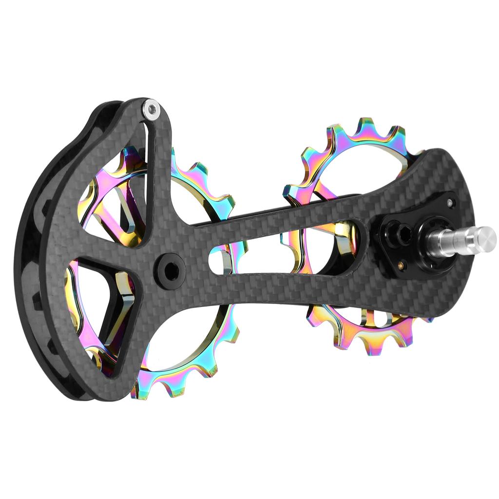 16T велосипедный керамический подшипник жокей-шкив набор колес из углеродного волокна с ЧПУ задние переключатели направляющие