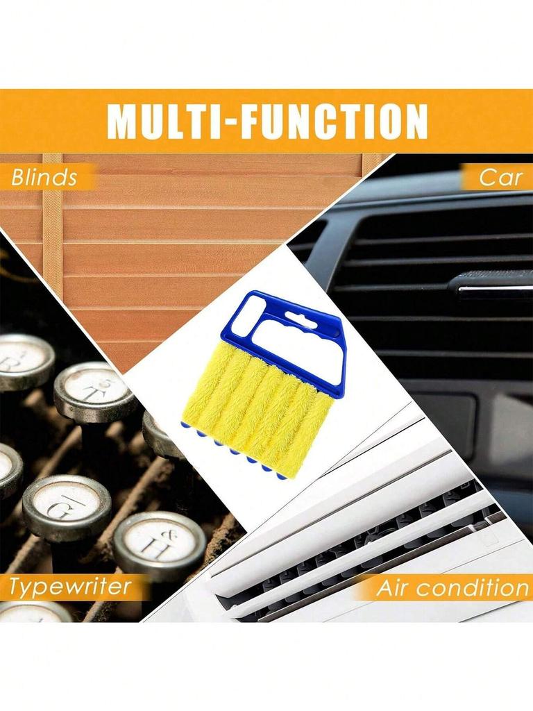 Window Cleaning Brush Microfiber Air Conditioner Cleaning Duster Cleaner Wash Venetian Blind Blade Cleaning Cloth Kitchen Tool