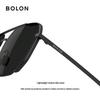 Мужские поляризационные солнцезащитные очки-авиаторы BOLON BL8121