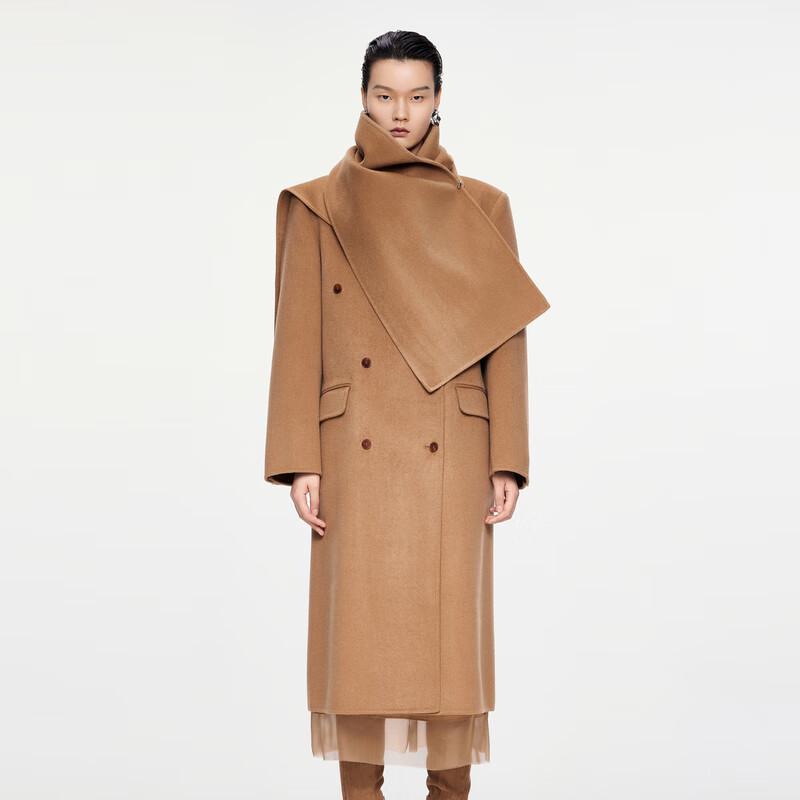 JNBY H-Line Wool Cashmere Blend Coat