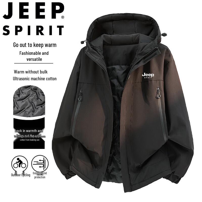 Мужская зимняя куртка с капюшоном JEEP SPIRIT