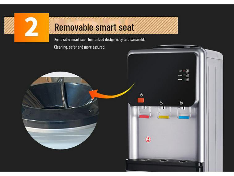 Hot & Cold Compressor Water Dispenser for Home - Vertical Bottled Refrigeration System