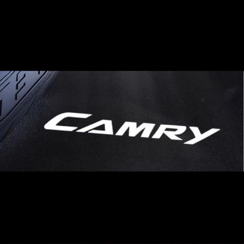 2Pcs For Toyota Camry 2006--2021 Door Welcome Light Plug Play  Logo HD Projection Super Bright Personalized patterns