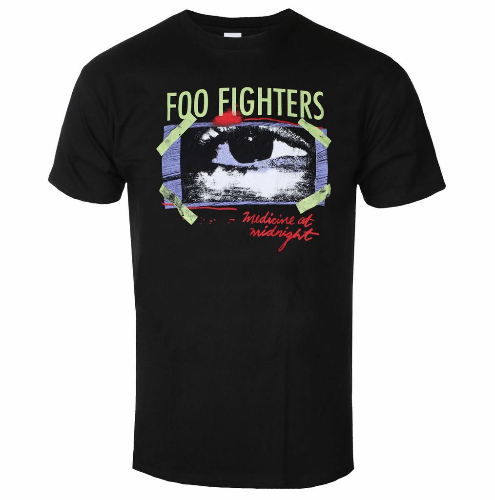 Rare Foo Fighters Band Graphic Cotton T-shirt Unisex Summer Short Sleeve Fashion Brand Tee Luxury Casual Vintage Retro Top