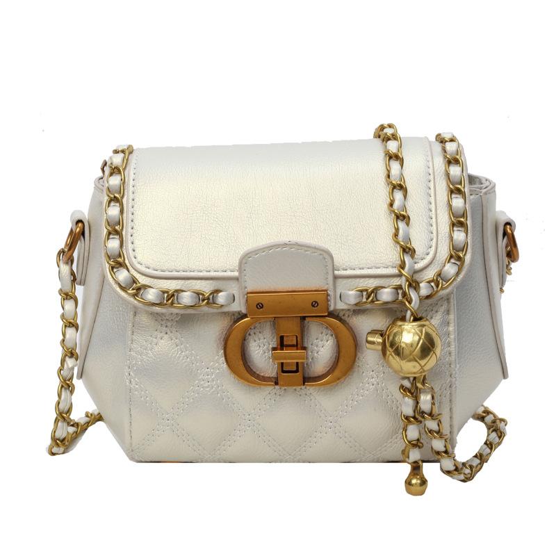 Bag Women's New Fashion Square Bag Niche Versatile Shoulder Messenger Bag
