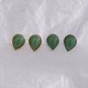Серьги-гвоздики Hetian Jade Natural Water Drop, холодный ветер, темперамент, пригородные серьги Cheongsam Hanfu, маленькие домашние серьги Jasper