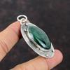 Малахитовый кулон ручной работы в стиле бохо Ювелирные изделия из стерлингового серебра 925 пробы Изысканный кулон Ювелирные изделия из драгоценных камней Подарок для матери Ювелирные изделия из камня по случаю рождения