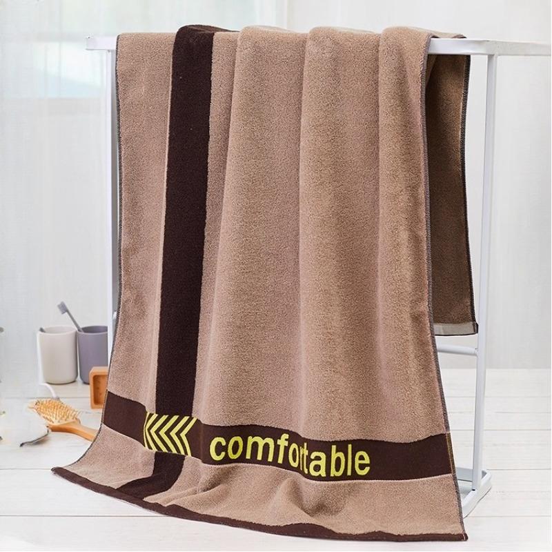 Полотенца для ванной из 100% хлопка 70x140см для ванной комнаты, мягкие и впитывающие винтажные банные полотенца для женщин и мужчин, полотенца для обертывания, 1 шт.