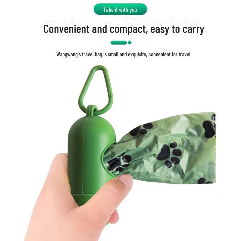 Диспенсер для собачьих какашек в форме капсулы